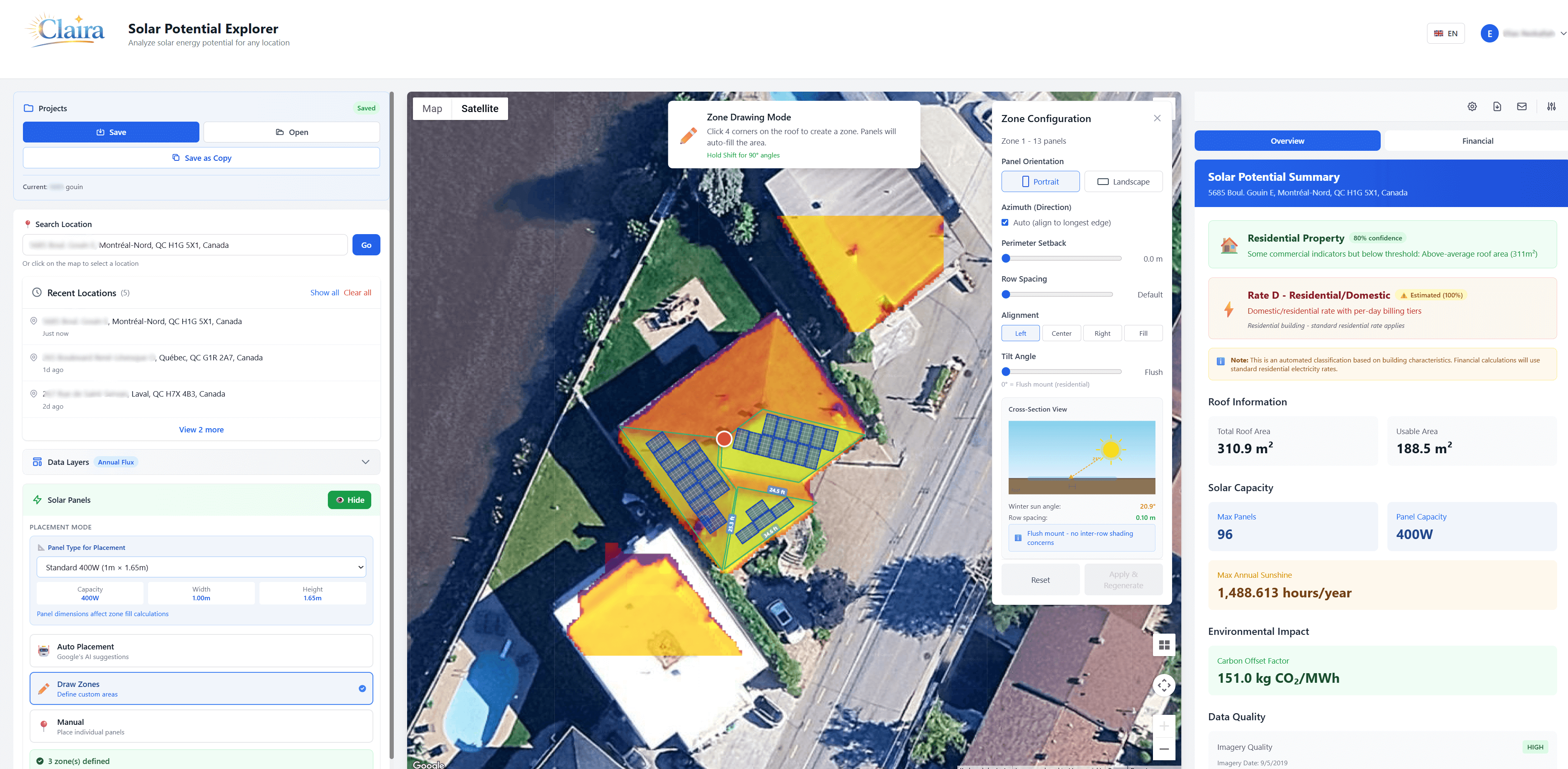 SOLaiR App Interface